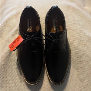 Deer Stags Black Memory Foam Shoes